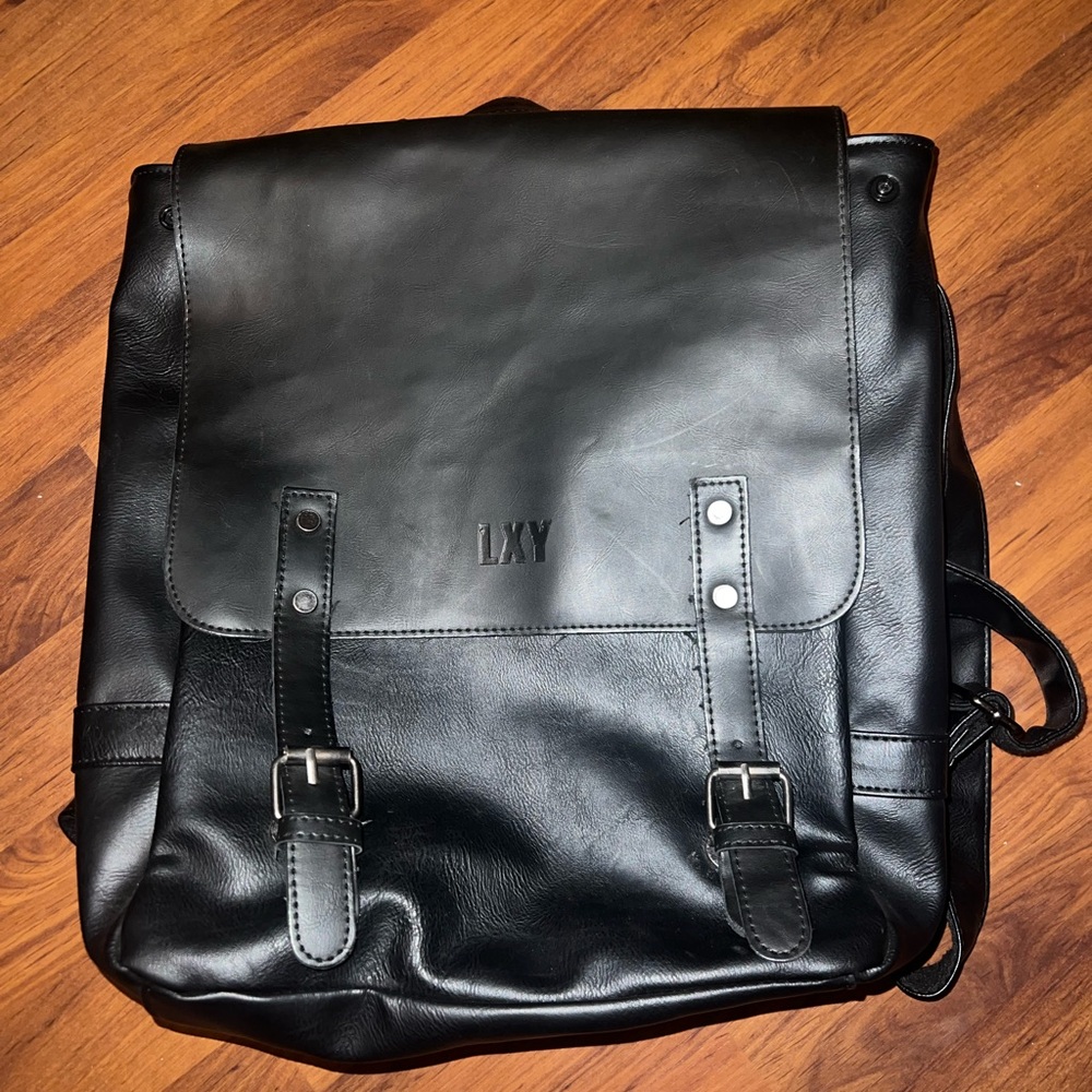 LXY Vegan Leather Backpack